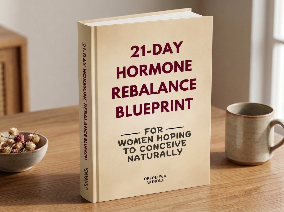 21-day Hormone Rebalance Blueprint book cover